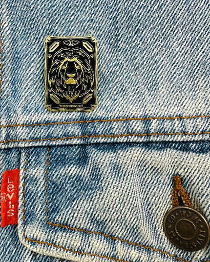 Brooch - Dark Tarot | Strength | Accessories, Halloween