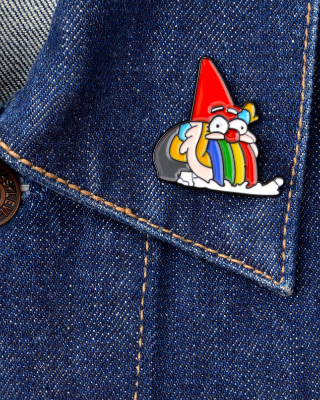 Rainbow Dwarf Brooch