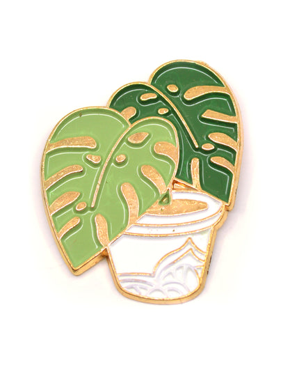 Monstera Easter Pin