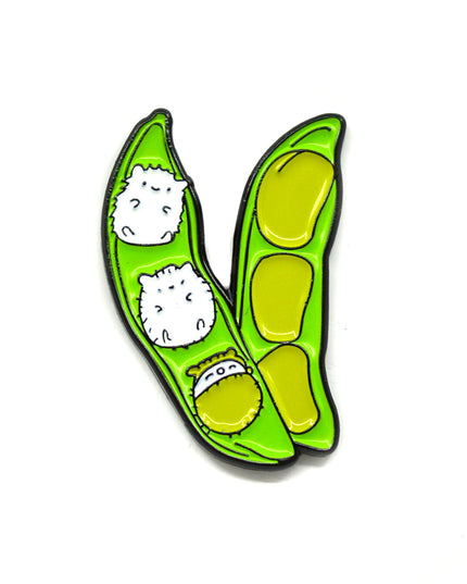 Brooch - Soybean Hedgehogs