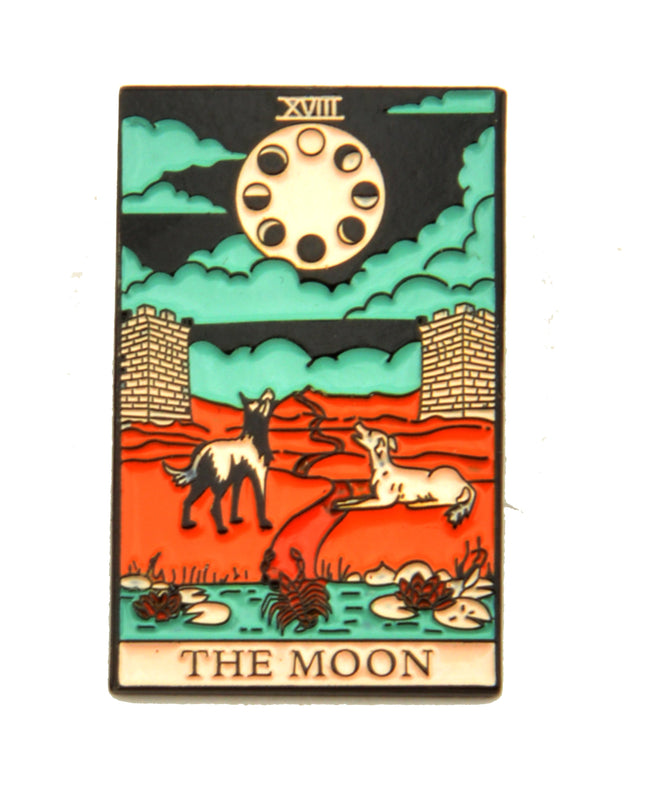 Tarot Brooch - Moon II Costume Accessory