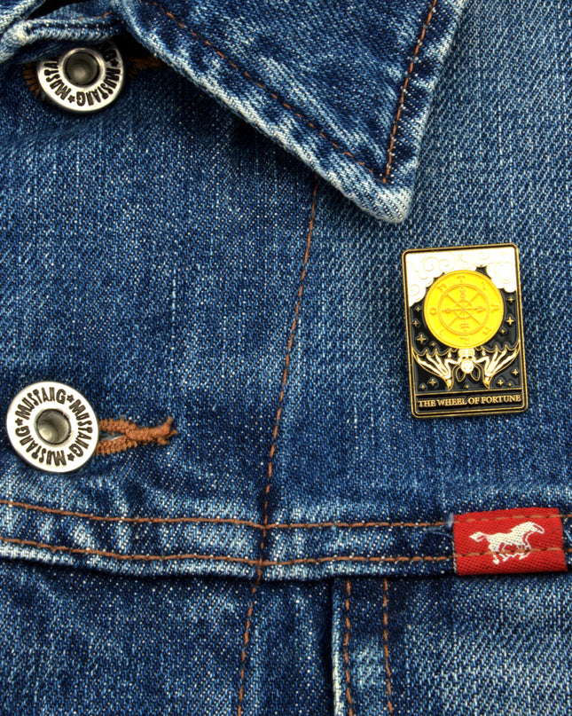 Tarot Wheel of Fortune Pin