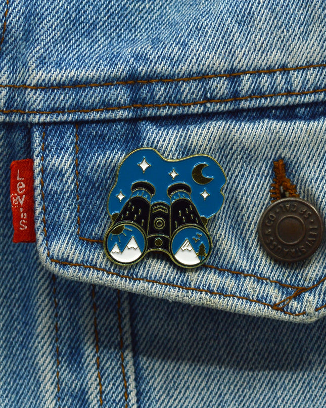 Pin de esmalte Telescope