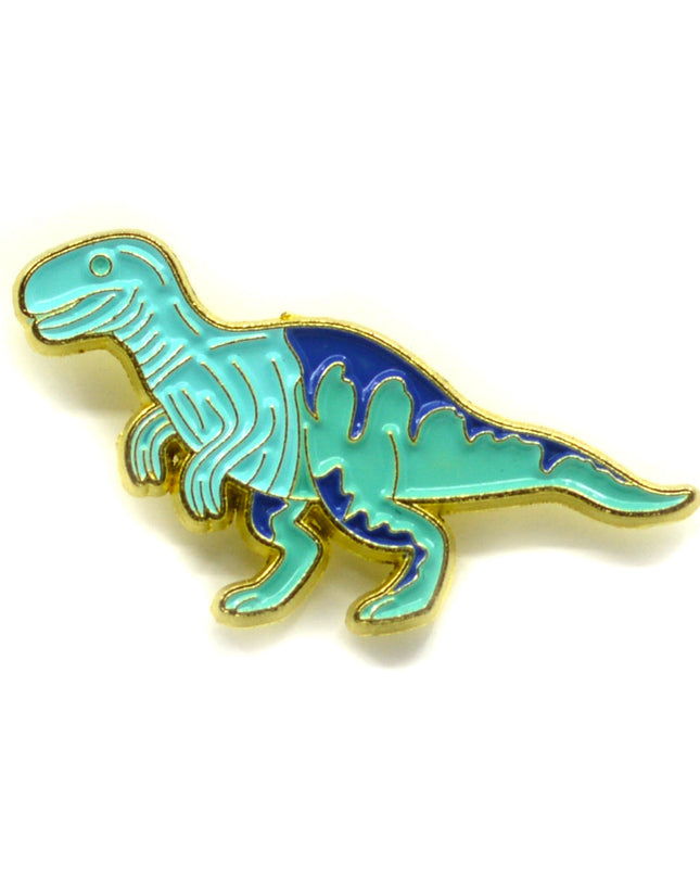 Badge - T-Rex | Turquoise