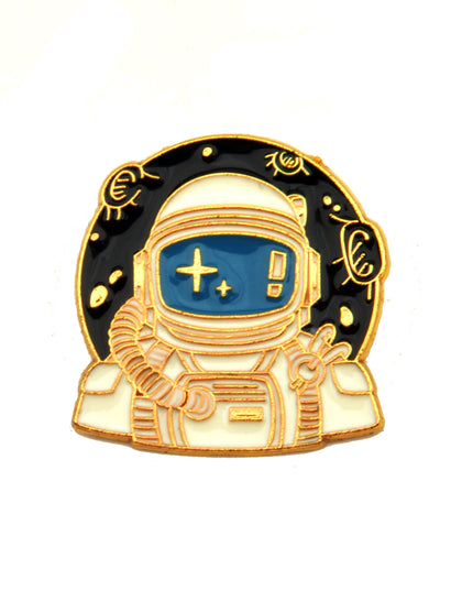 Space Helmet Easter Pin