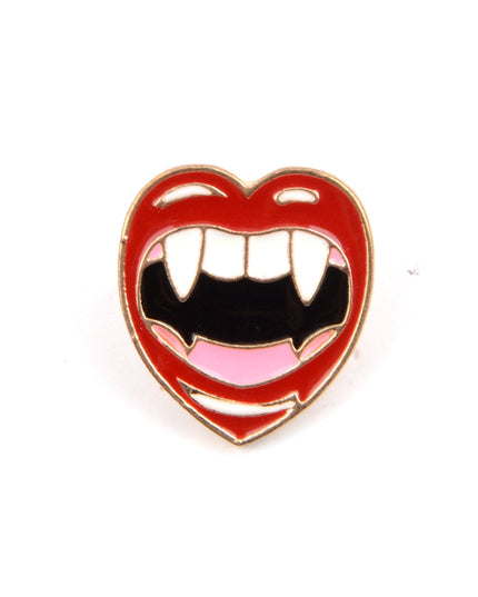 Vampire Pin - Classic Halloween Accessory