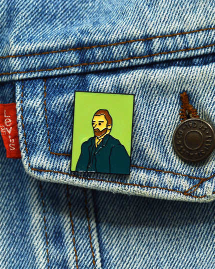 Badge - Van Gogh Portrait