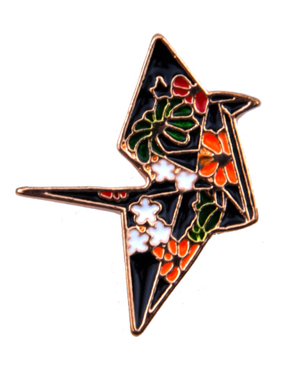 Pin de pájaro geométrico