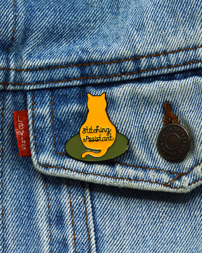 Red Cat Design Brooch