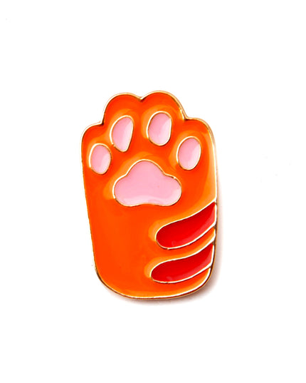 Red Paw Pin - Charming Halloween Accessory