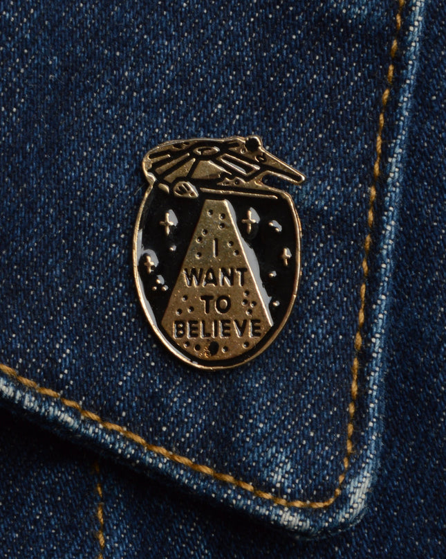 I Want to Believe Easter Pin