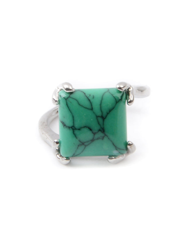 Green Boho Ring