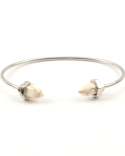 Pulsera de Piedra Blanco II