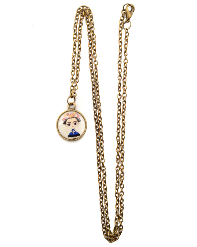 Medium Frida III Picture Necklace
