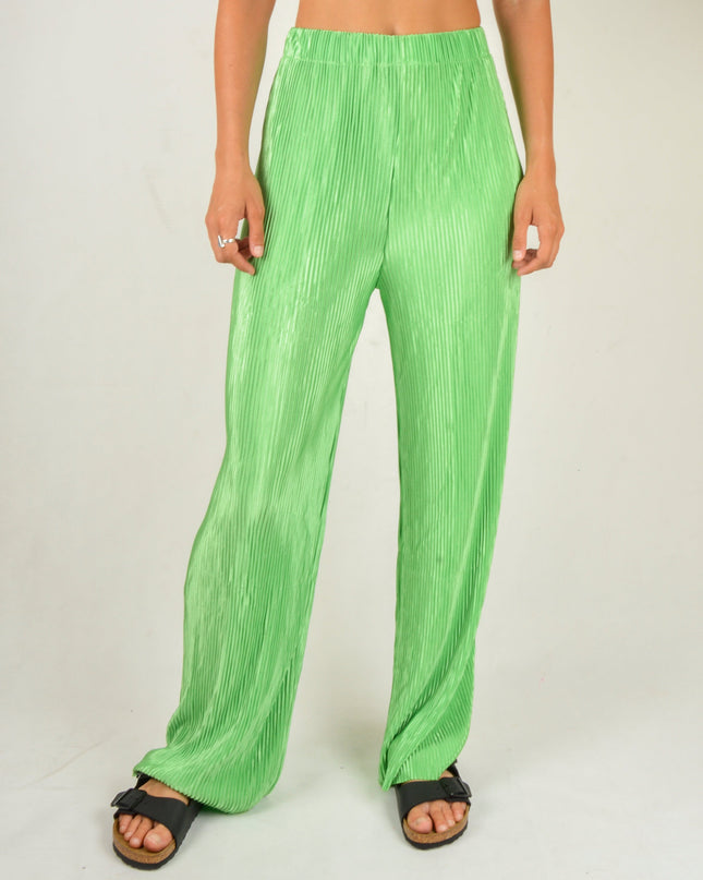 Pantalones Crepé Verdes