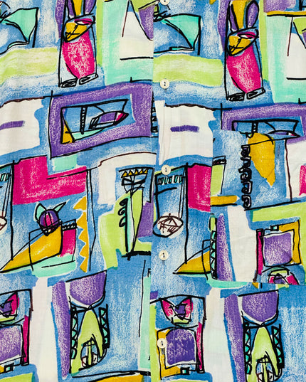 Vintage Krikszkraksz Button-Up Shirt - Holiday Sweater Collection