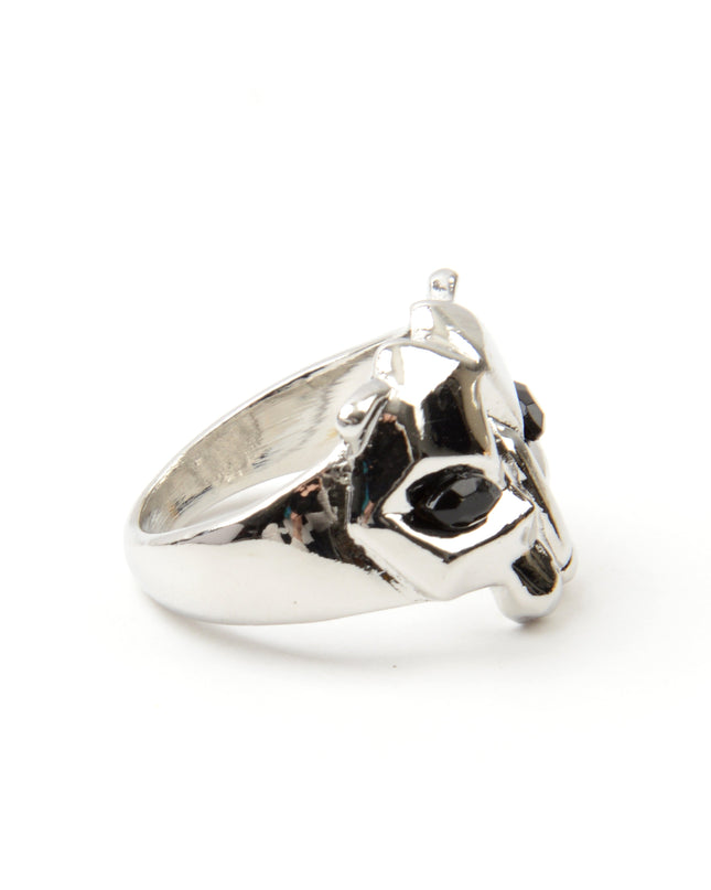 Chrome Leopard Ring