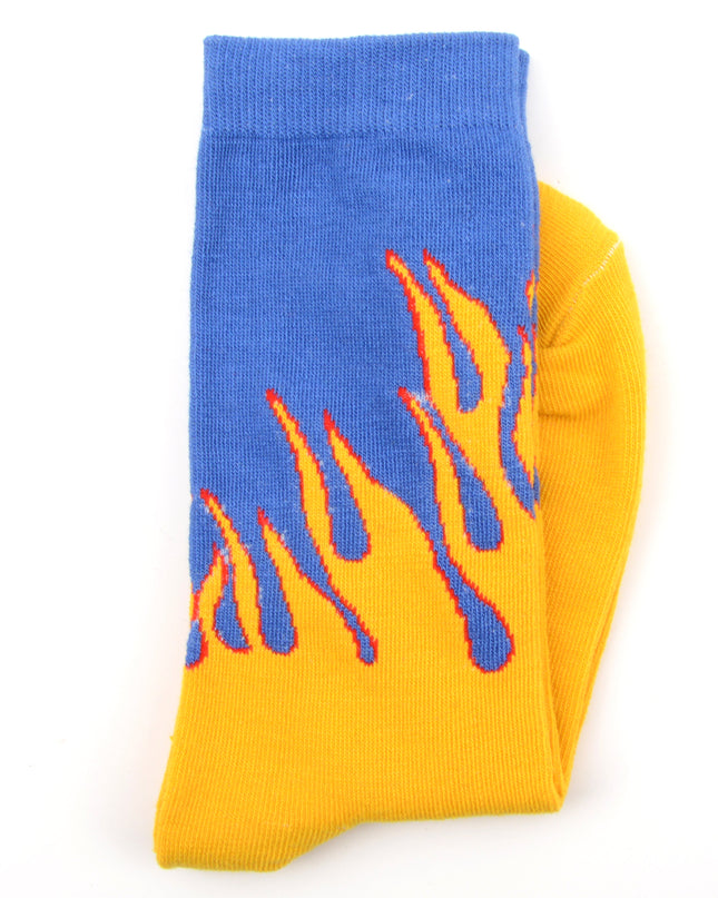 Fun Christmas Socks - Zokni Flame I Design