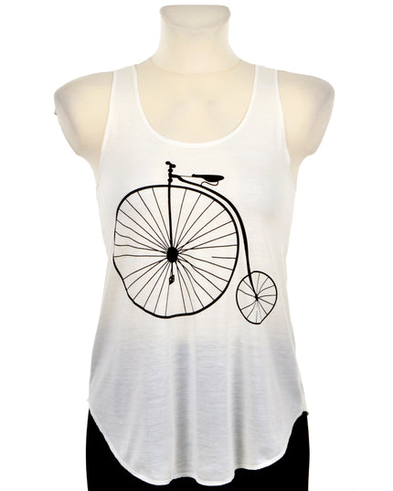 Loose Tank Top - Bicycle Graphic for All