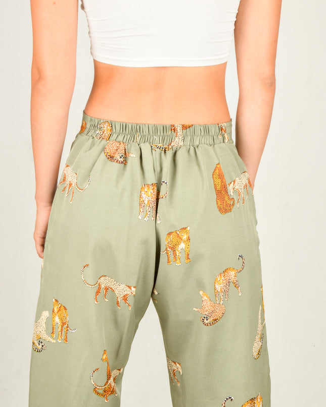 Pantalones Leopardo Modernos