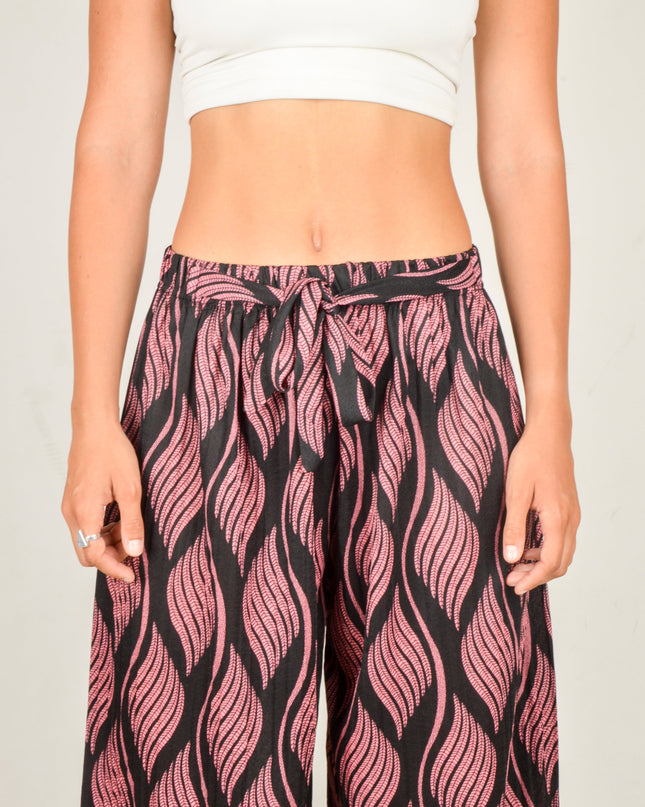 Mauve Leaf Trousers