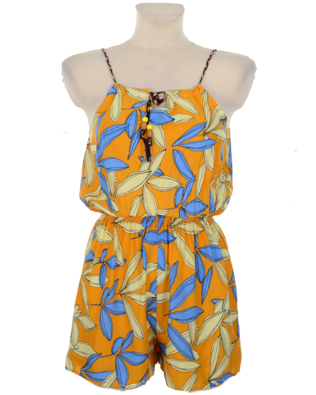 Yellow Tied Romper
