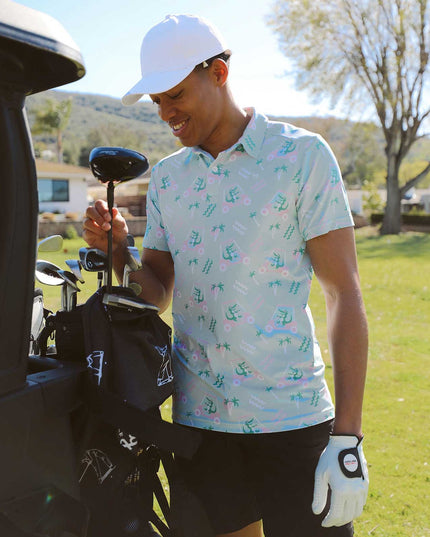Men's Golf Cart Gator Golf Polo