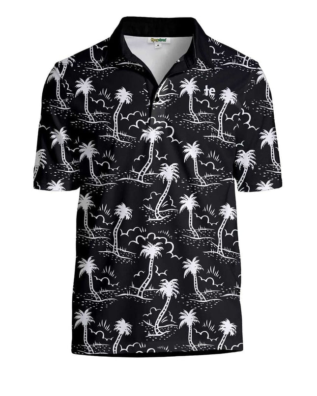 Men's Monochrome Moonlight Pickleball Shirt