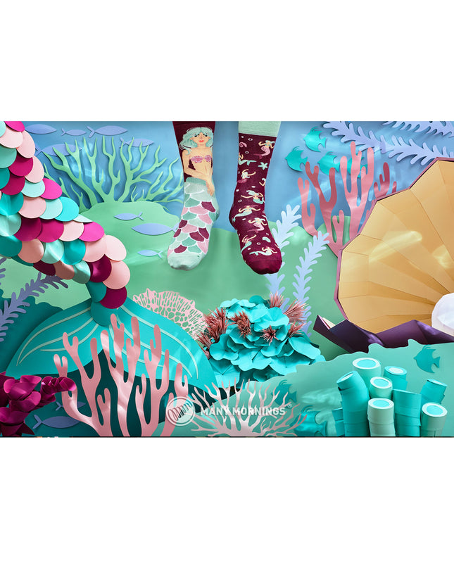 Mystic Mermaid Fun Socks for Everyone