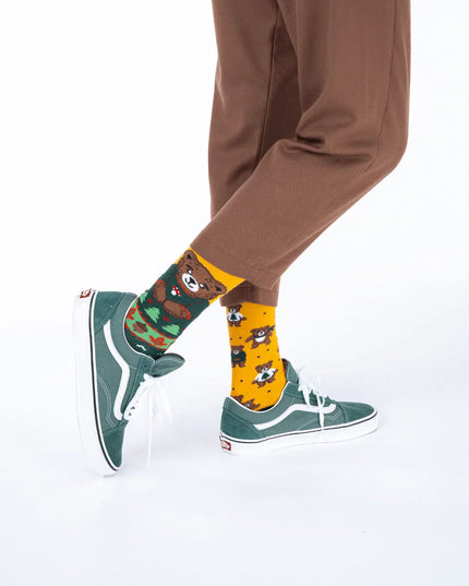Autumn Teddy Socks