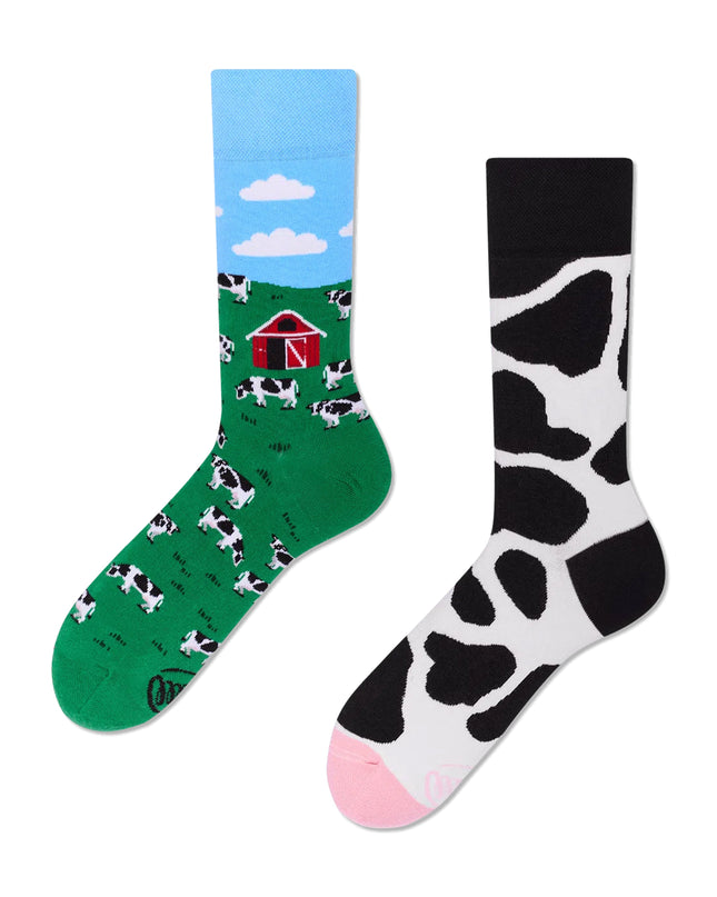 Many Mornings Socks - Holy Cow