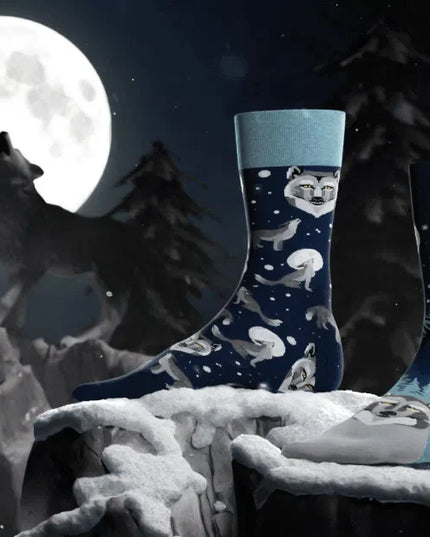 Winter Wolf Socks