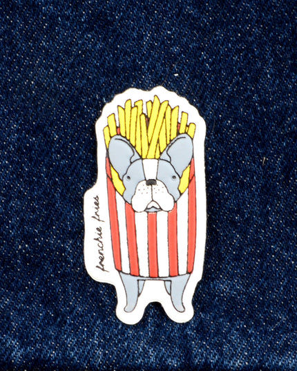 Matrica - Frenchie Fries Decal