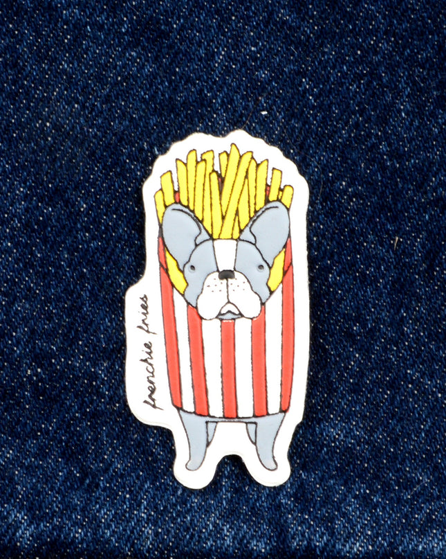 Matrica - Frenchie Fries Decal