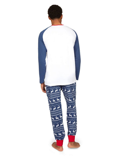 Men's Whoop Deer It Is Crew Neck Pyjamas Sæt