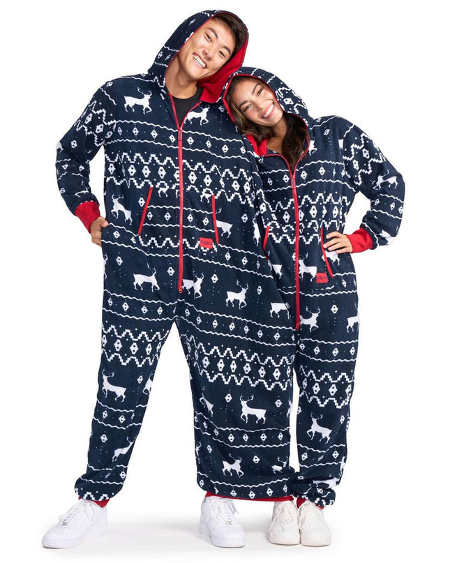 Blue Reindeer Twosie