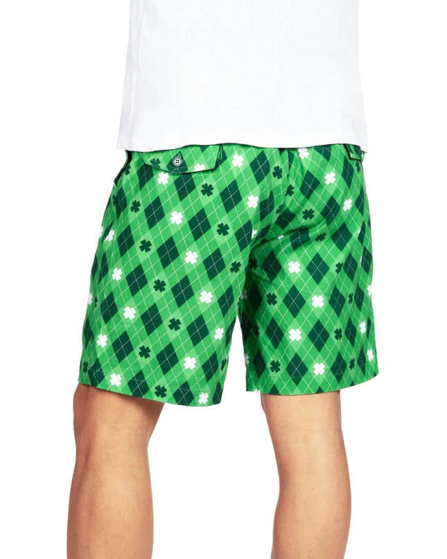 Mænds Argyle Kløver Shorts