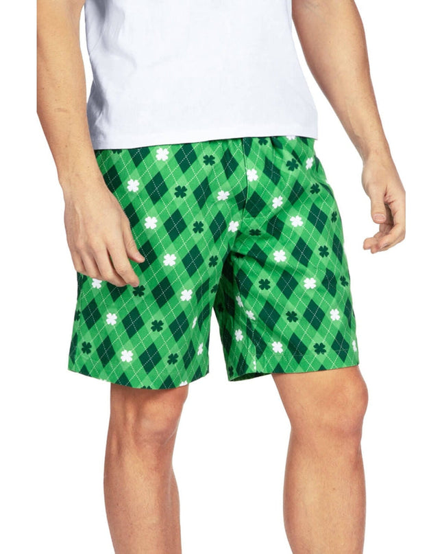 Mænds Argyle Kløver Shorts