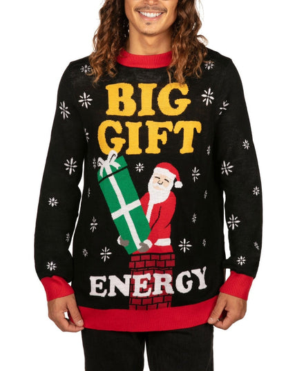 Mænds Store Gave Energi Grim Jul Sweater