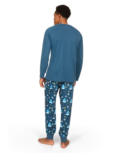 Men's Boats & Ho Ho Hos Crew Neck Pyjamas Sæt