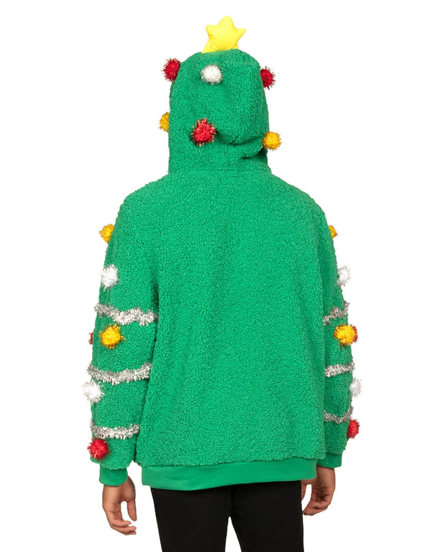 Herres Oh Christmas Tree Hættetrøje Ugly Juletrøje