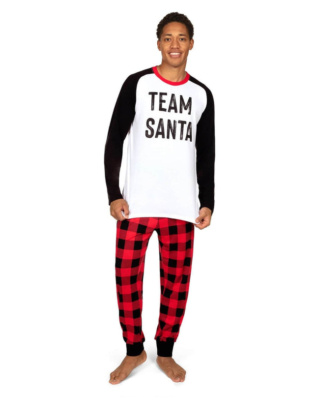 Herres Team Santa Crew Neck Pyjamas Sæt