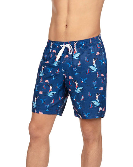 Fin Riding Founder Stretch Swim Trunks - 7.5" Inseam