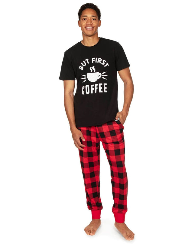 Men's First Coffee Pajama Set