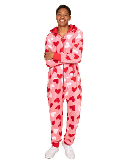 Mænds Full Hearts Jumpsuit
