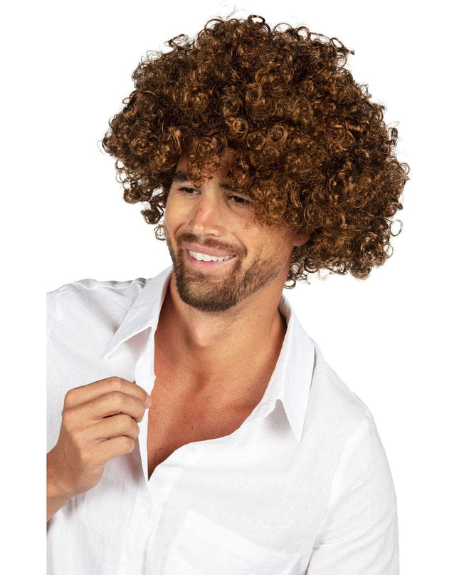 Brun Afro Paryk