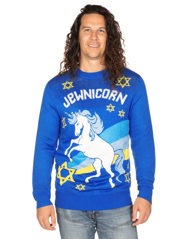 Mænds Jewnicorn Sweater