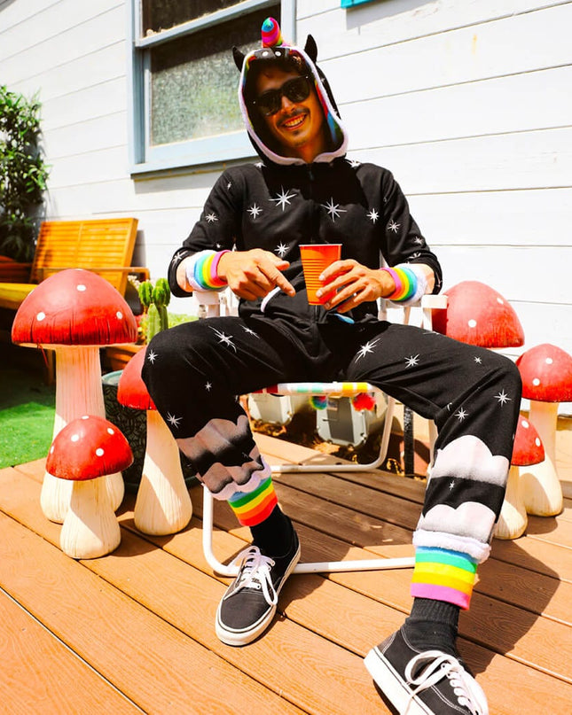 Mænds Night Mare Unicorn Kostume