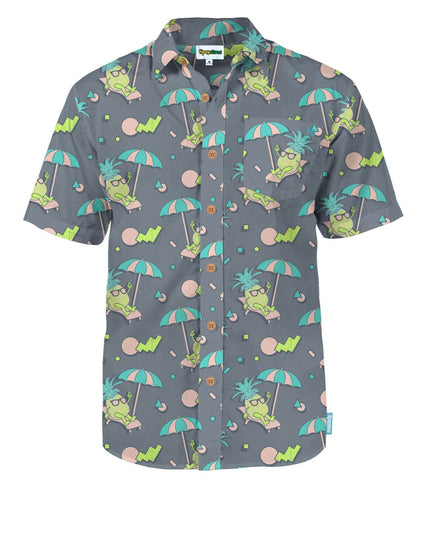 Men's Peace Out Pineapple Hawaiian Shirt