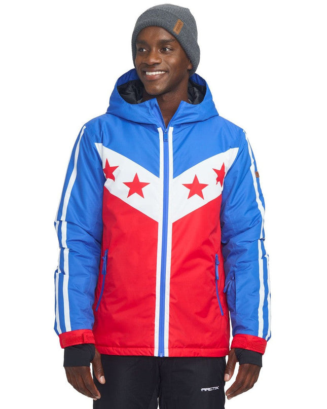 Mænds Rockets Red Shred Ski Jakke